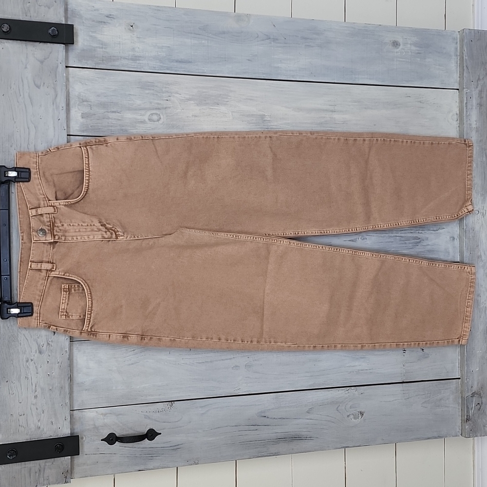 ASOS Reclaimed Vintage Inspired 90's Dad Jeans in Sand Wash W 26 NEW NWT - Picture 3 of 13